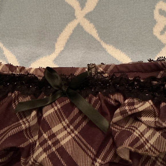 ROMWE Checkered Ruffle Skirt - Picture 3 of 3